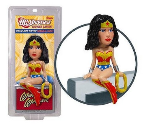 Фигурка DC Comics: Wonder Woman Computer Sitter Bobble Head