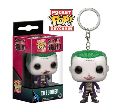 Брелок Funko Pocket POP! Keychain: Suicide Squad: Joker 9358-PDQ