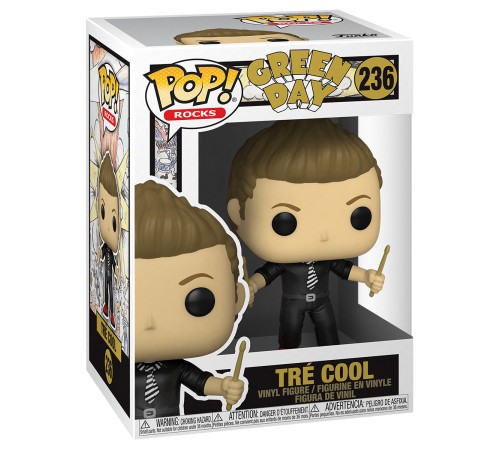 Фигурка Funko POP! Rocks Green Day Tre Cool 56726