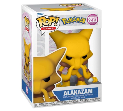 Фигурка Funko POP! Games Pokemon Alakazam (855) 59343