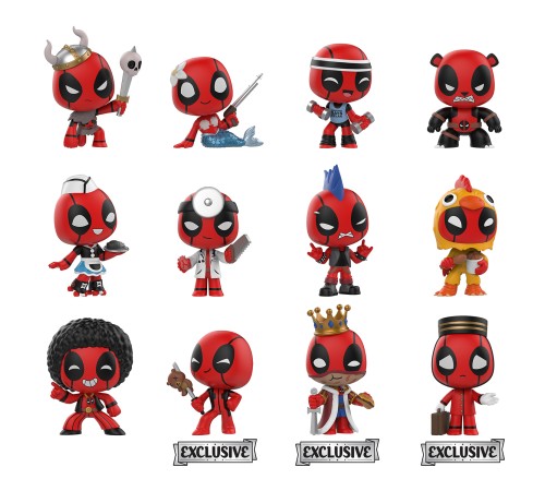 Фигурка Funko Mystery Minis Marvel Deadpool Playtime 1 штука в ассортименте 30975