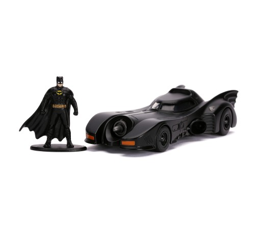 Набор Jada Toys Модель Машинки Batmobile 1:32 1989 Batmobile W/Batman Figure 31704