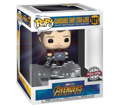 Фигурка Funko POP! Deluxe Bobble Marvel Avengers IW Guardians Ship Star-Lord (Exc) (1021) 63207