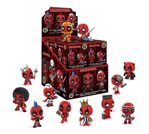 Фигурка Funko Mystery Minis Marvel Deadpool Playtime 1 штука в ассортименте 30975