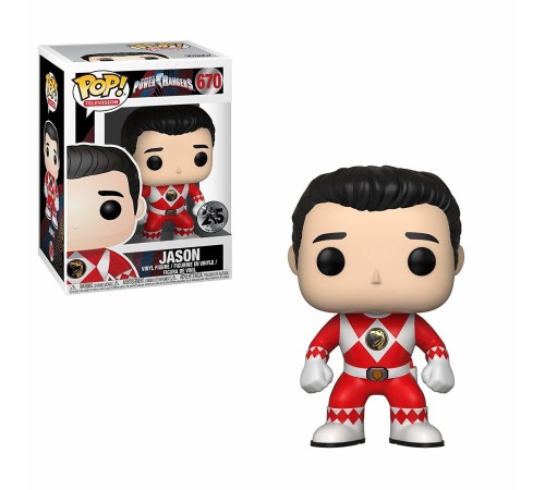 Фигурка Funko POP! Vinyl: Power Rangers: Red Ranger (No Helmet) 32806