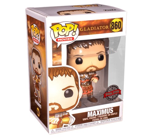 Фигурка Funko POP! Movies Gladiator Maximus w/Armor (Exc) (860) 40817