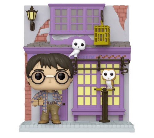 Фигурка Funko POP! Deluxe Harry Potter Diagon Alley Harry Potter w/Eeylops Owl Emporium (Exc) 58135