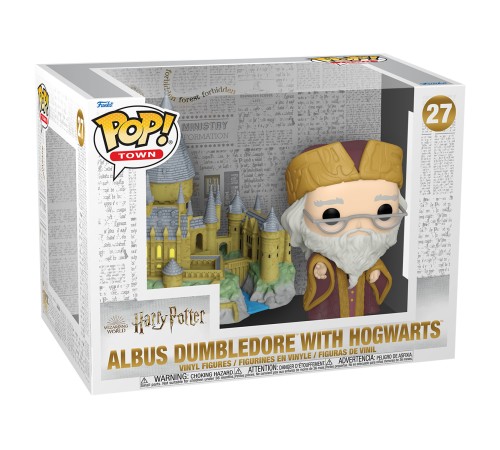 Фигурка Funko POP! Town Harry Potter Anniversary Albus Dumbledore with Hogwarts (27) 57369