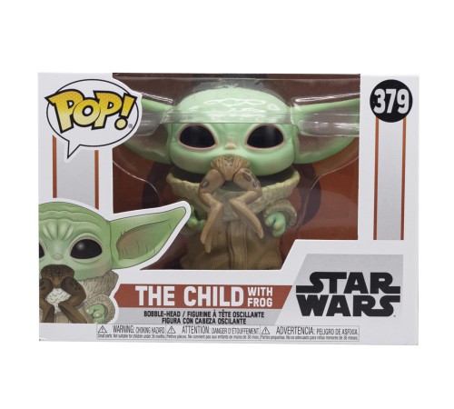 Фигурка Funko POP! Bobble Star Wars Mandalorian The Child w/Frog (379) 49932