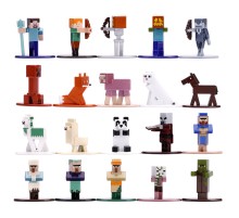 Набор Jada Toys Nano Metalfigs Minecraft wave 3 1.65" (20 Pack) 31431
