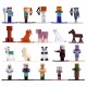 Набор Jada Toys Nano Metalfigs Minecraft wave 3 1.65