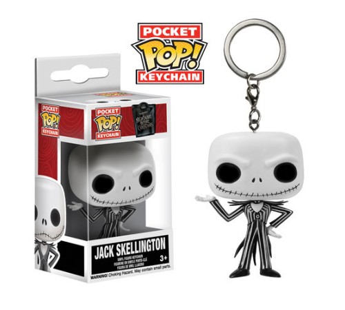 Брелок Funko Pocket POP! Keychain: Disney: NBC: Jack Skellington 5315-PDQ