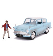 Машинка с фигуркой Hollywood Rides Harry Potter 1:24 Harry Potter & 1959 Ford Anglia 31127