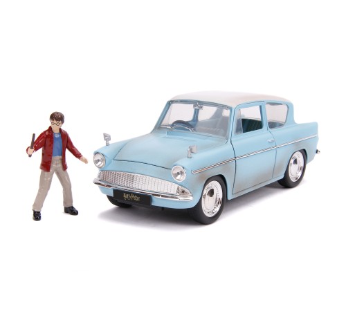 Машинка с фигуркой Hollywood Rides Harry Potter 1:24 Harry Potter & 1959 Ford Anglia 31127