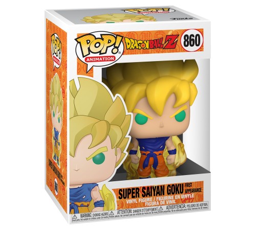 Фигурка Funko POP! Animation Dragon Ball Z S8 Super Saiyan Goku (First Appearance) 48600