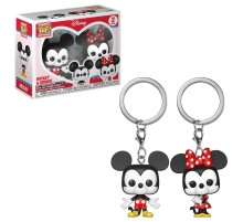 Брелок Funko POP! Keychain: Disney: Mickey: 2PK Mickey & Minnie 36368-PDQ