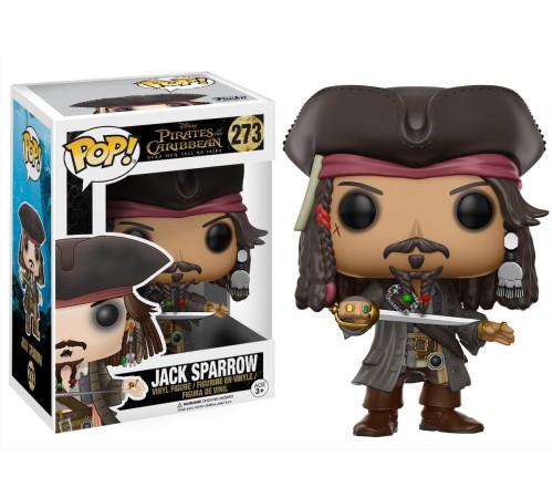 Фигурка Funko POP! Vinyl: Disney: Pirates 5: Jack Sparrow 12803