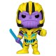 Фигурка Funko POP! Bobble Marvel Avengers Endgame Thanos (Black Light) (Exc) (909) 57926