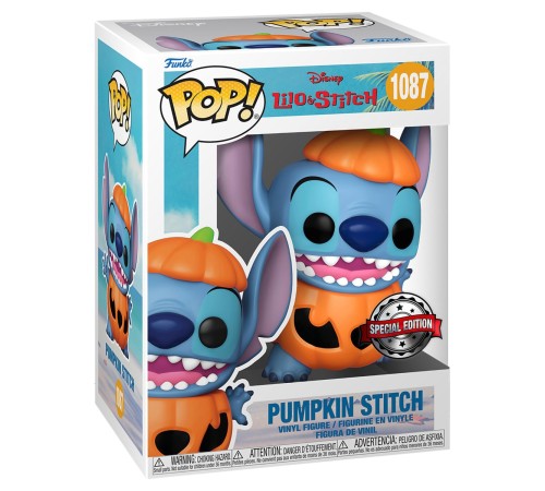 Фигурка Funko POP! Disney Lilo & Stitch Pumpkin Stitch (Exc) (1087) 58184