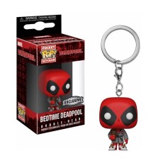 Брелок Funko Pocket POP! Keychain: Marvel: Deadpool Playtime: Deadpool Bath Robe (Exc) 31733-PDQ