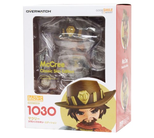 Фигурка Nendoroid Overwatch McCree Classic Skin Edition 4580416906807