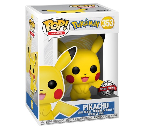 Фигурка Funko POP! Games Pokemon Pikachu 31528