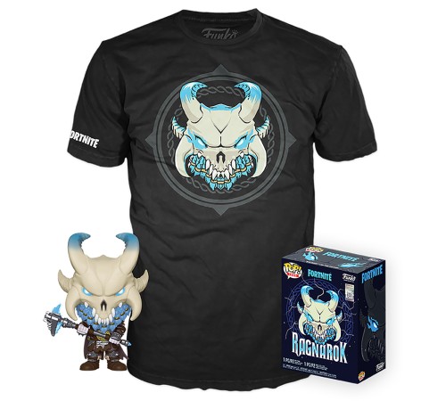 Набор Фигурка + Футболка Funko POP and Tee: Fortnite: Ragnarok (L) 43127