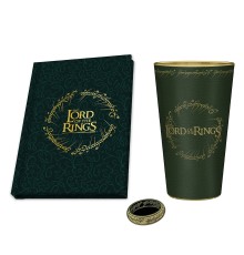 Набор подарочный The Ring Lord Of The Rings Бокал 400ml + значок + Записная книжка ABYPCK220