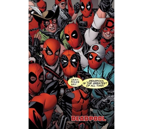 Постер Deadpool (Selfie) А1