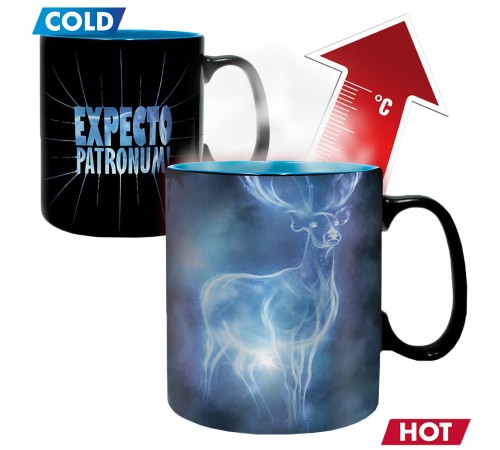 Кружка Harry Potter Patronus Heat Change 460 ml ABYMUG422