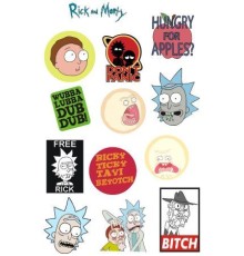 Лист стикеров Stickerlab - Rick & Morty #1