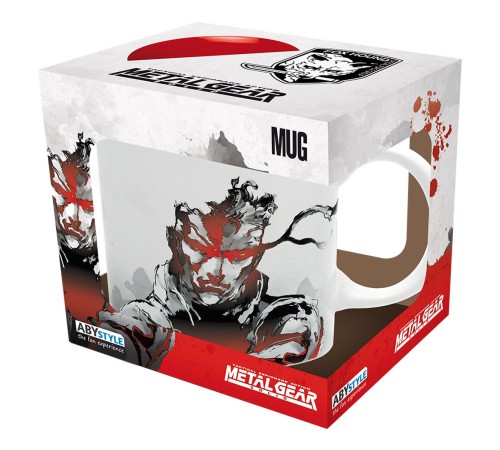 Кружка Metal Gear Solid Mug 320 ml Solid Snake subli x2 ABYMUG815
