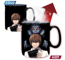 Кружка Death Note Kira & L Heat Change 460 ml ABYMUG611