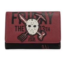 Кошелек Loungefly Friday The 13th Jason Mask Tri-Fold Wallet FRIWA0004