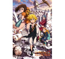 Постер SEVEN DEADLY SINS Key Art 2 А1