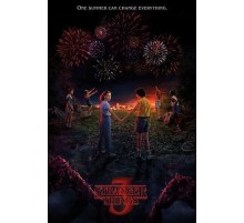 Постер Странные дела часть 3 (Strange things 3)