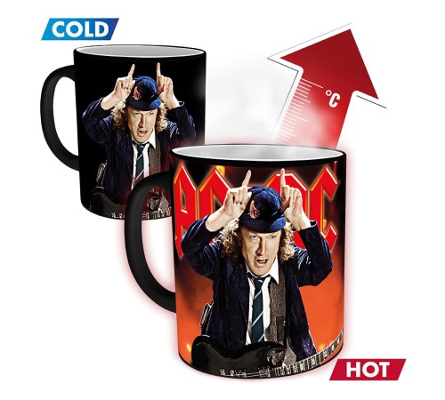 Кружка ABYstyle Gb Eye AC/DC - Mug Heat Change - 320 ml - Live MGH0054