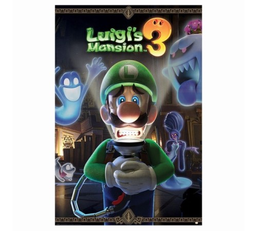 Постер Luigi's Mansion 3 (You're in for a Fright) А1