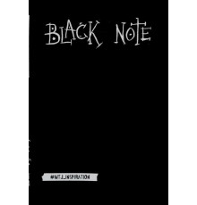 Black Note. Креативный блокнот с черными страницами (мягкая обложка)