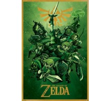 Постер The Legend Of Zelda (Link) А1 (133) PP33494