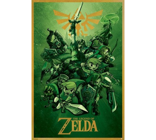 Постер The Legend Of Zelda (Link) А1 (133) PP33494