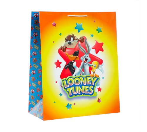 Пакет подарочный Looney Tunes-1, большой, 335х406х155 мм