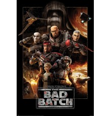 Постер Star Wars: The Bad Batch (Montage) A1 (399) PP34897