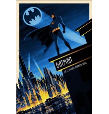 Постер для интерьера на стену (30х40 см). Бэтмен Мультсериал (Batman Animated Series)