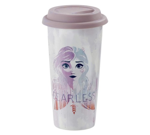 Кружка керамическая Funko Disney Frozen 2 Fearless Fearless Lidded Mug UT-FR06287