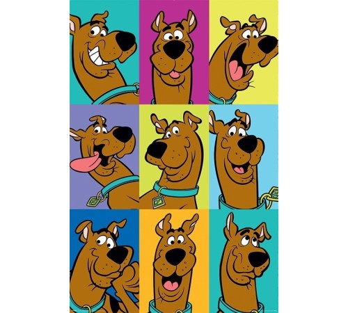 Постер Scooby Doo (The Many Faces of Scooby Doo) A1