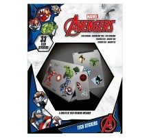 Наклейки Avengers (Heroes) Tech Sticker Pack 33шт TS7404