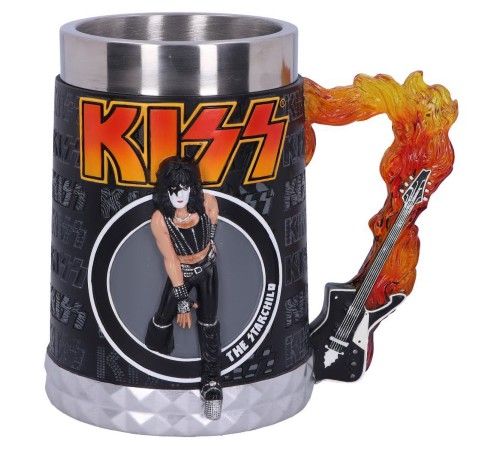 Кружка KISS Flame Range The Starchild Tankard 600мл B5184R0