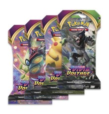 Pokemon TCG: Sword & Shield - Vivid Voltage. Коллекционные карточки в блистере (10 шт.)