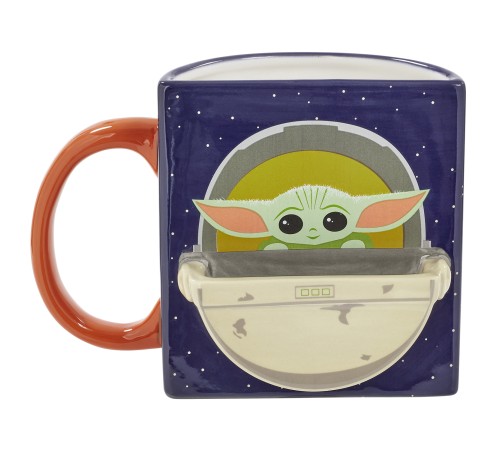Кружка керамическая Funko Star Wars Mandalorian The Child Drink Time Figural Mug UT-SW06488